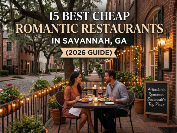 15 Best Cheap Romantic Restaurants in Savannah GA by wanderspire