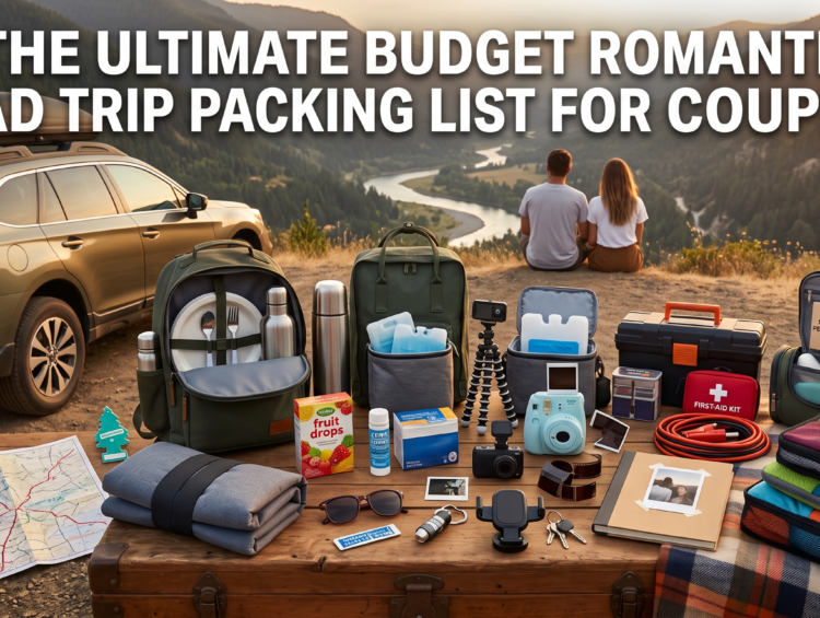Romantic roadtrip packing list
